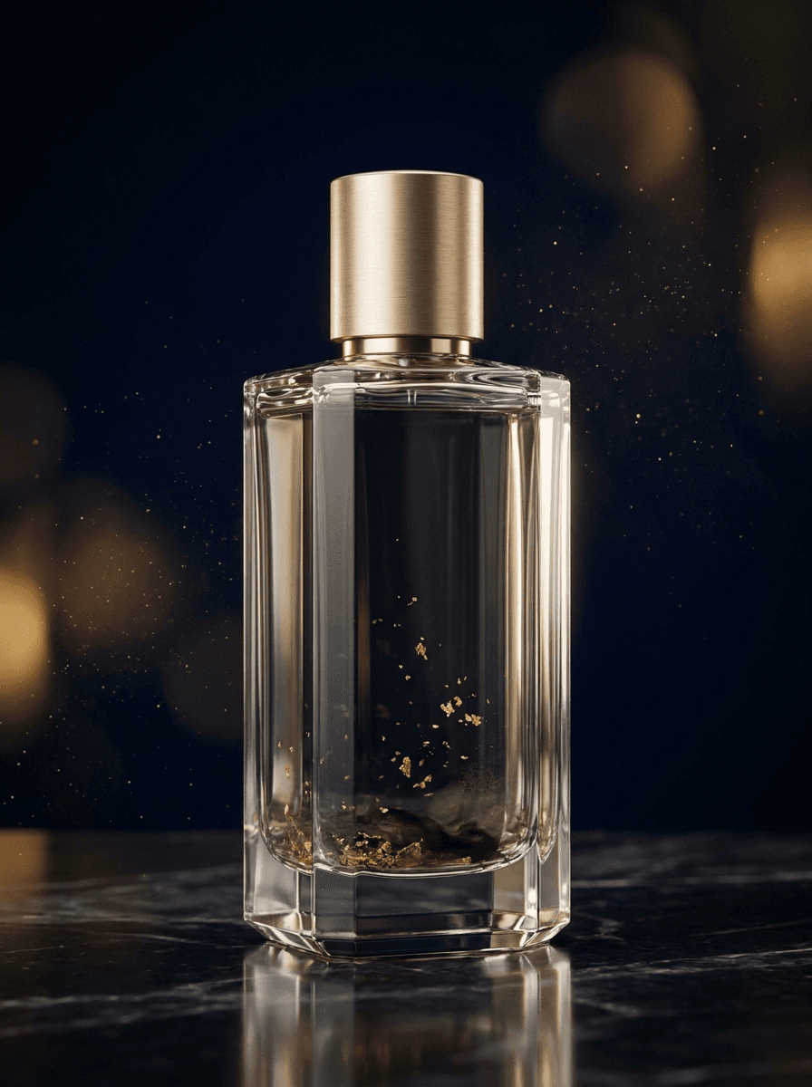 Frasco de SELENE Noir Absolu: Cuero, Oud, Azafrán